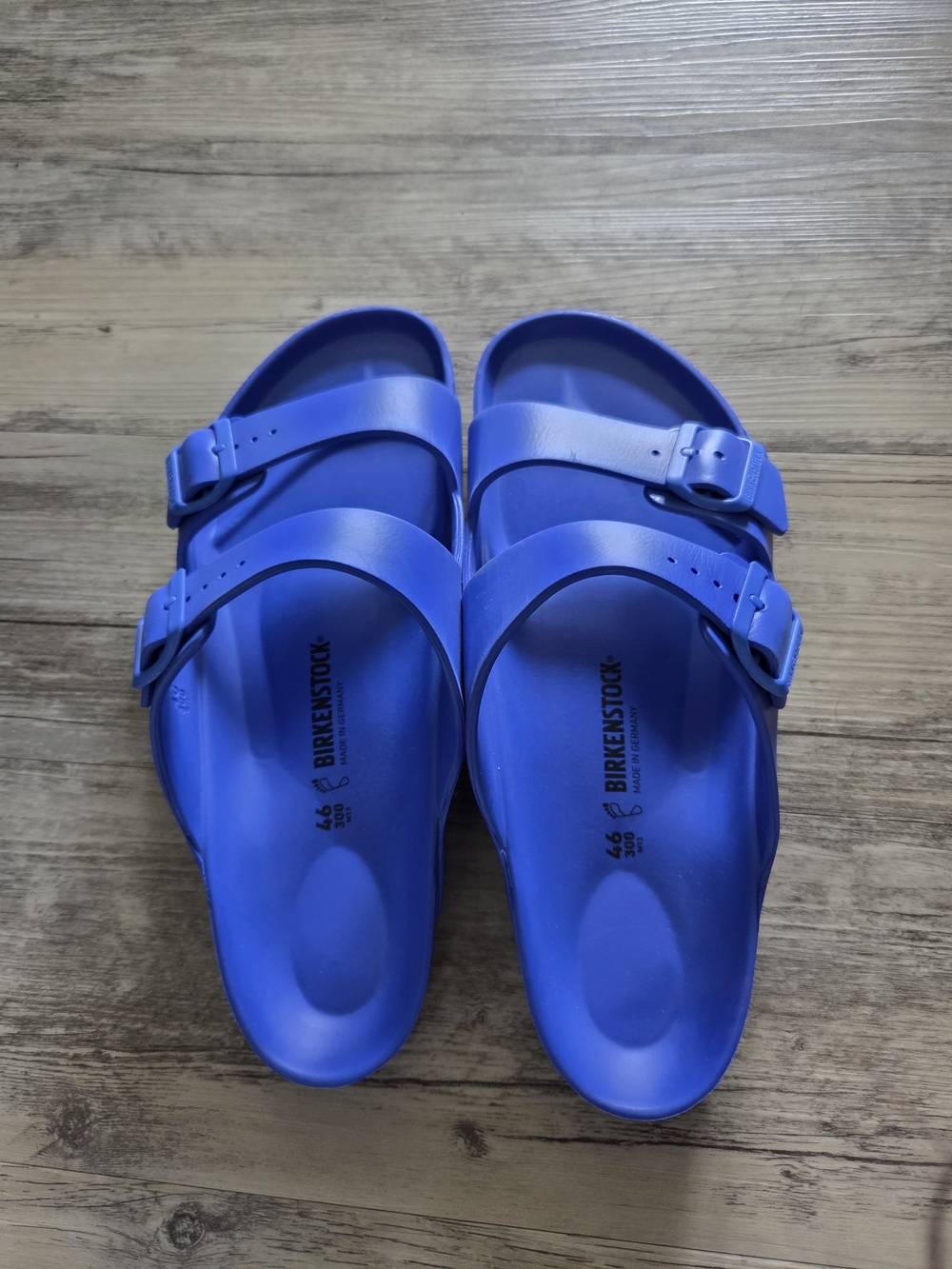 Birkenstock Arizona Sandals in Bright Blue